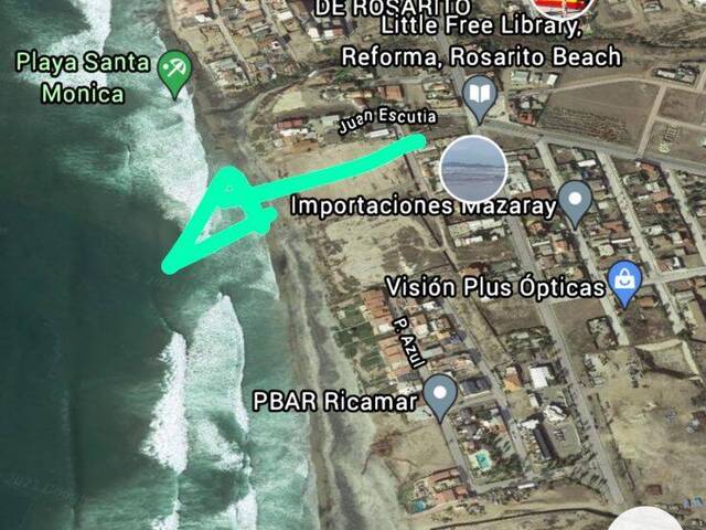 #596 - Terreno para Venta en Playas de Rosarito - BC - 1